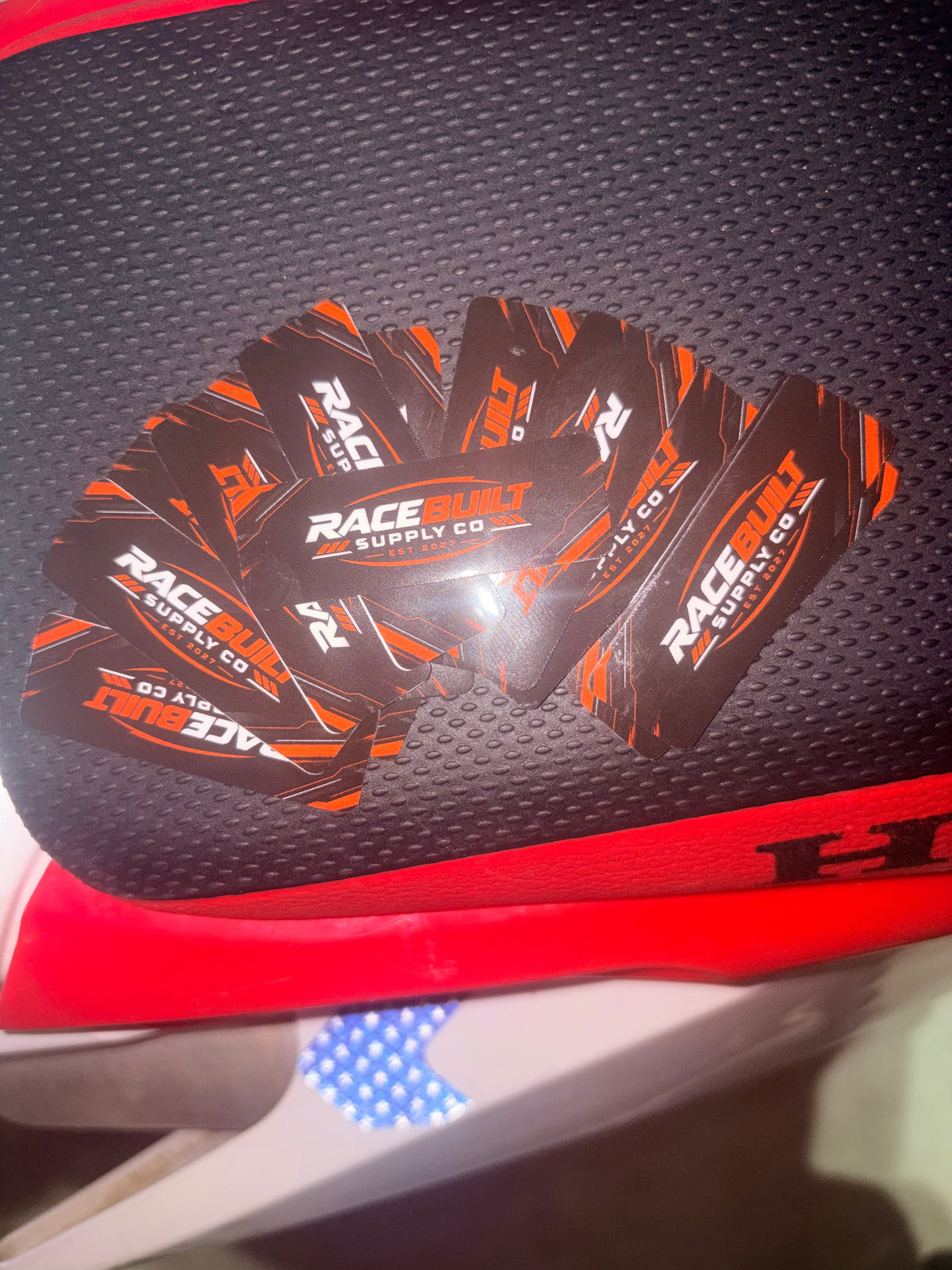Racebuilt sticker 15 pack-phone and toolbox